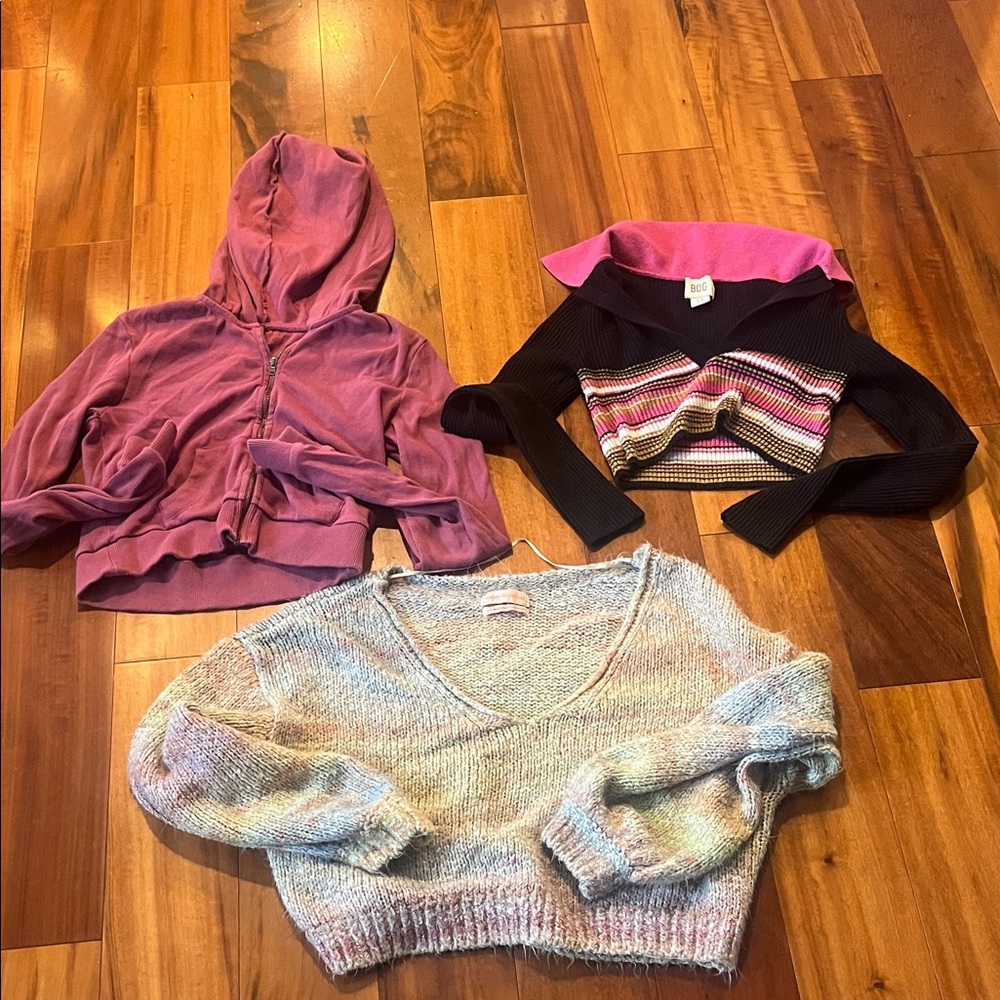 (3) BDG Urban Outfitters Sweater Cardigan Bundle size s small